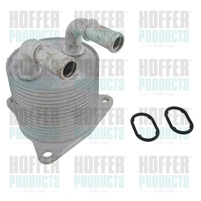 масляный радиатор, двигательное масло HOFFER 8095289 для VOLVO XC40