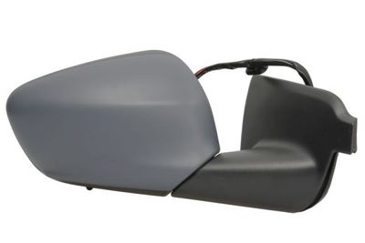 Zijspiegel Rechts (elektrisch, in reliëf, met verwarming, under-coated, met temperatuursensor) past: CITROEN C4 CACTUS 09.14-10.17