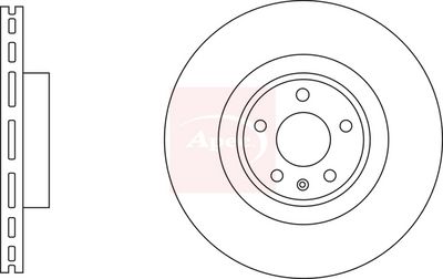 APEC Brake Disc DSK3300