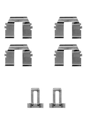 ZUBEHöRSATZ SCHEIBENBREMSBELAG