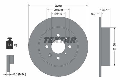 Brake Disc 92125403