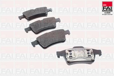 Zestaw klocków hamulcowych, hamulce tarczowe FAI AUTOPARTS BP439