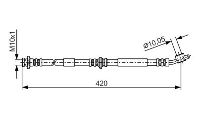 Brake Hose 1 987 476 789