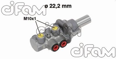 Главный тормозной цилиндр CIFAM 202-677 для FIAT QUBO