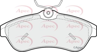 Brake Pad Set APEC PAD1250