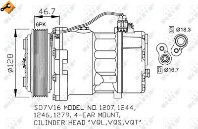 Compressor, air conditioning 32168