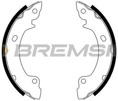 SET SABOTI FRANA BREMSI GF0731
