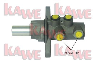 Главный тормозной цилиндр KAWE B6212 для TOYOTA AVENSIS