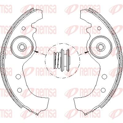 Brake Shoe 4015.01