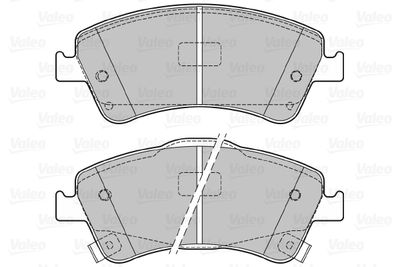 Brake Pad Set, disc brake 601058