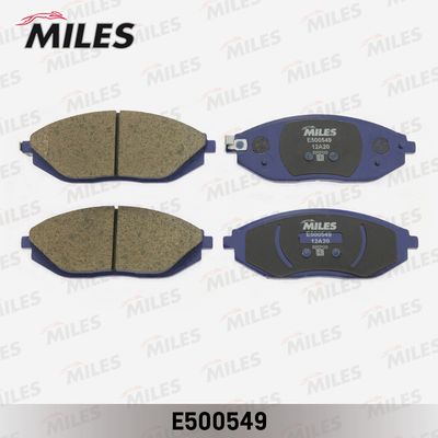Комплект тормозных колодок, дисковый тормоз MILES E500549 для CHEVROLET SPARK