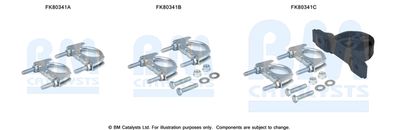Монтажен комплект, катализатор BM Catalysts FK80341