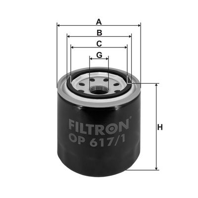 FILTRU ULEI FILTRON OP6171 1