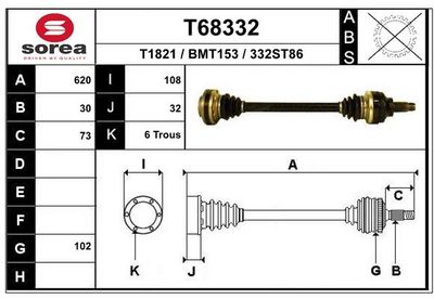 ANTRIEBSWELLE EAI T68332