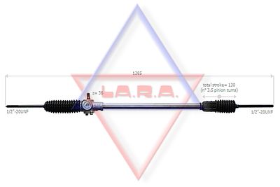 LA.R.A. 900632 Рулевая рейка  для FERRARI (Феррари)
