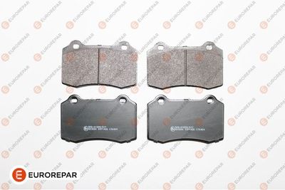 Комплект тормозных колодок, дисковый тормоз EUROREPAR 1619607480 для VOLVO S60