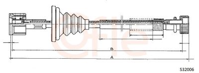 ARBORE TAHOMETRU COFLE 92S32006