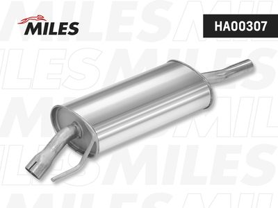 Глушитель выхлопных газов конечный MILES HA00307