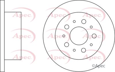 Brake Disc APEC DSK2247