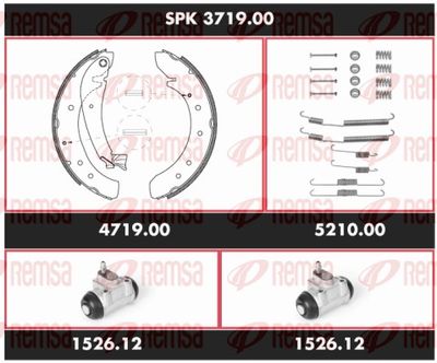 Brake Kit, drum brake SPK 3719.00