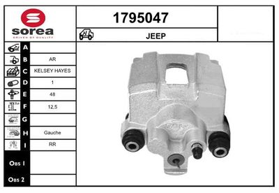 BREMSSATTEL SNRA 1795047