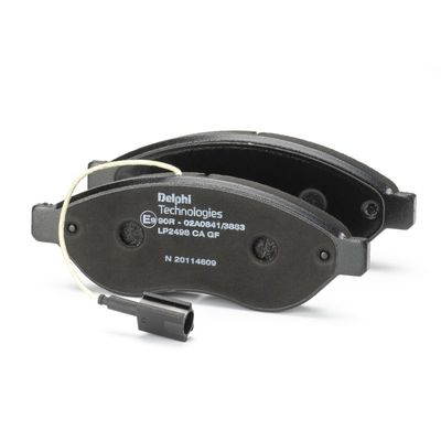BREMSBELAGSATZ SCHEIBENBREMSE DELPHI LP2498 4