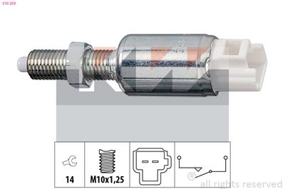 COMUTATOR ACTIONARE AMBREIAJ (TEMPOMAT) KW 510259