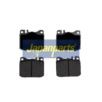 JAPANPARTS Stabdžių trinkelių rinkinys, diskinis stabdys