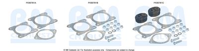 Монтажен комплект, катализатор BM Catalysts FK90781