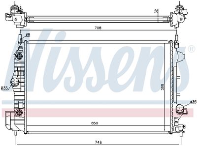 RADIATOR RACIRE MOTOR NISSENS 63113A 4