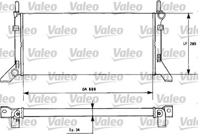 VALEO 730120 Кришка радіатора для FORD (Форд)