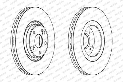 DISC FRANA FERODO DDF1511C1 1