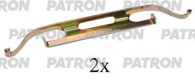 Комплектующие, колодки дискового тормоза PATRON PSRK1044 для MERCEDES-BENZ C-CLASS