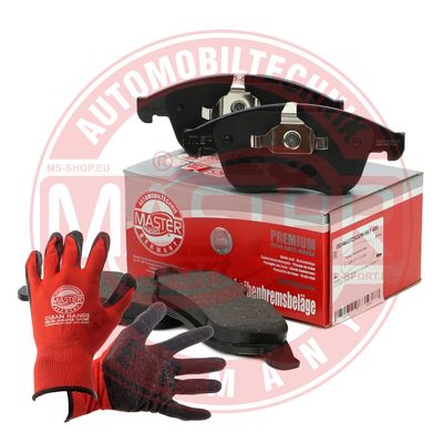 Zestaw klocków hamulcowych, hamulce tarczowe MASTER-SPORT GERMANY 13046072502N-SET-MSP