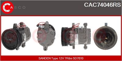 COMPRESOR CLIMATIZARE CASCO CAC74046RS