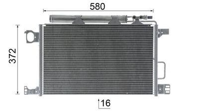 CONDENSATOR CLIMATIZARE MAHLE AC450000P 10