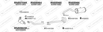 ABGASANLAGE VENEPORTE 550549