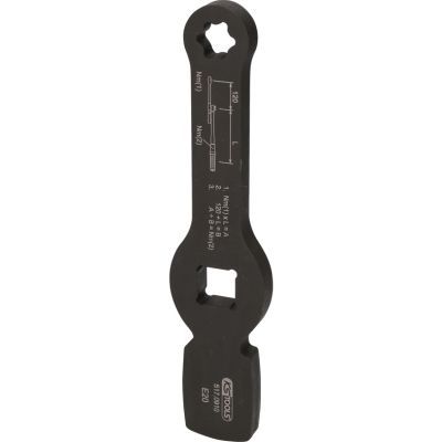 Ks Tools - Rázový kľúč Torx-E E20 3/4"
