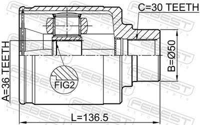 Joint Kit, drive shaft 0211-Z50RH