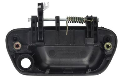 Door handle Voor Links (extern, zwarte textuur) past: CHEVROLET SPARK, SPARK/MATIZ 01.07-11.15