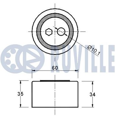ROLA INTINZATOR CUREA DISTRIBUTIE RUVILLE 540088 1