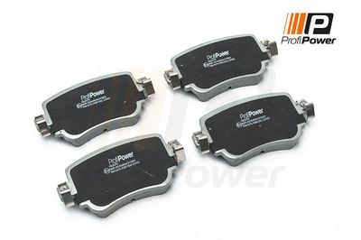 stabdžių trinkelių rinkinys, diskinis stabdys 1B2075 ProfiPower