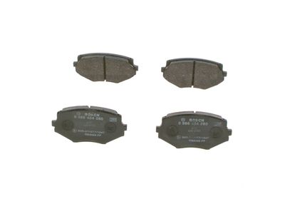 Brake Pad Set, disc brake 0 986 494 080