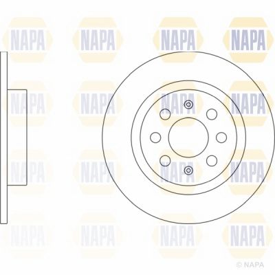 Brake Disc NAPA NBD5611