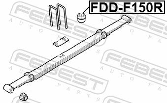 TAMPON ARC FOI ARC SUPLIMENTAR FEBEST FDDF150R 1