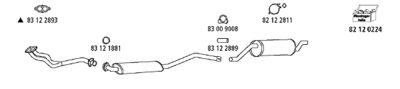 SISTEM DE ESAPAMENT HJS BMW189