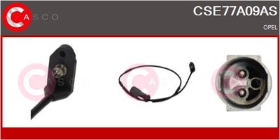 SENZOR DE AVERTIZARE UZURA PLACUTE DE FRANA