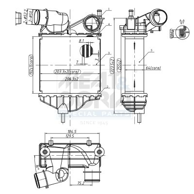 INTERCOOLER COMPRESOR