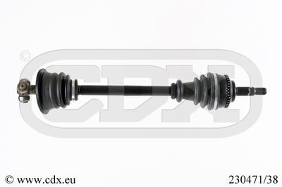 CDX 230471/38 Сальник полуоси  для RENAULT TWINGO I (C06_) 1.2 16V (C06C, C06D, C06K)