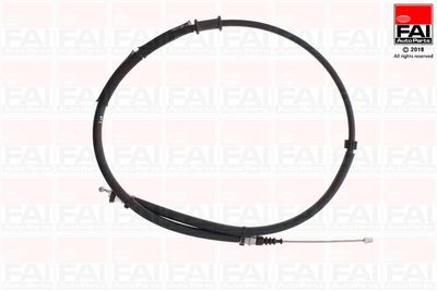 Тросик, cтояночный тормоз FAI AutoParts FBC0317 для FIAT PANDA